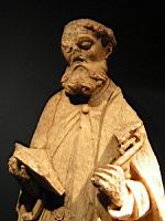 Statue, Saint Pierre (v1440-1460), vient de l'eglise de Dainville (musee d'Arras) (2)